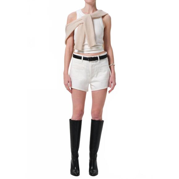 NEW CITIZENS OF HUMANITY marlow welt pocket short in pashmina
